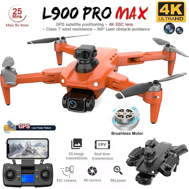Drone Mapping - L900 Pro MAX GPS 드론 4K