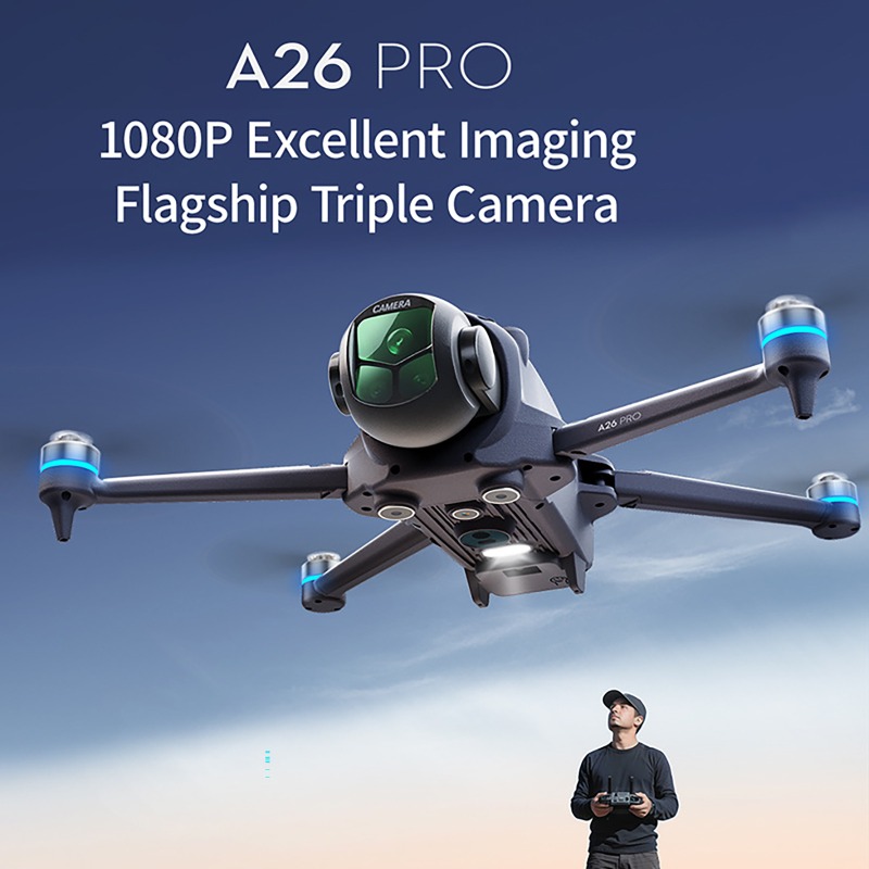 A26 Pro GPS 드론: 4.5인치 대형 화면 리모 - Drone Surveying 리뷰 및 가격