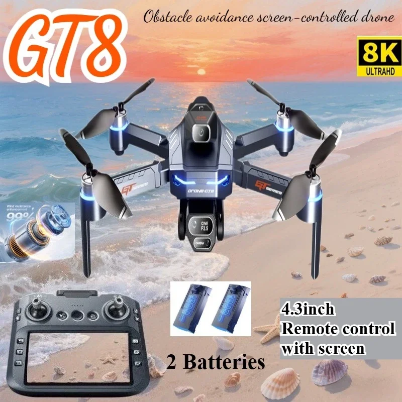드론 4K HD GT8 카메라 장애물 회피 항공 사진  - Drone Surveying 리뷰 및 가격