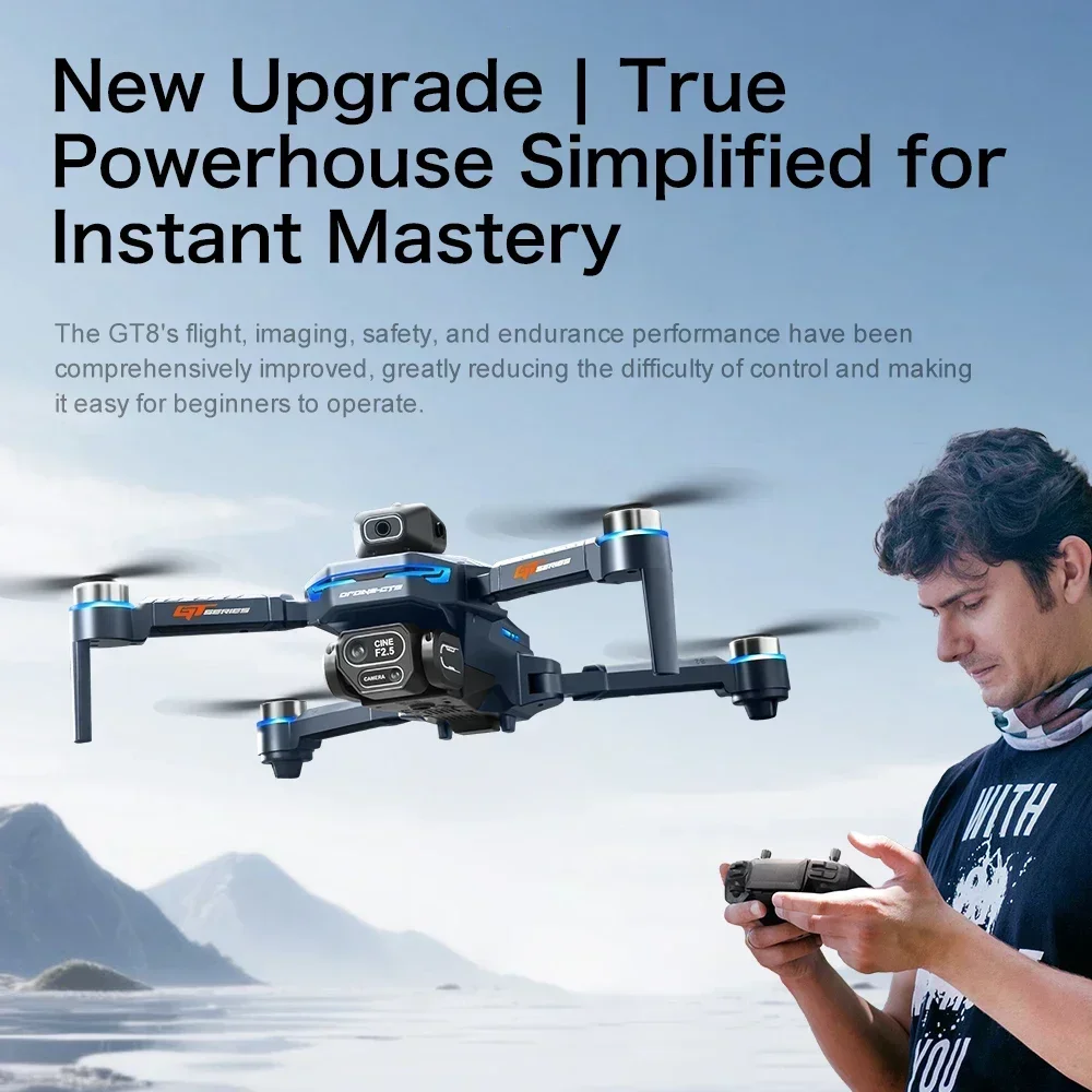 드론 4K HD GT8 카메라 장애물 회피 항공 사진  - Drone Surveying 리뷰 및 가격