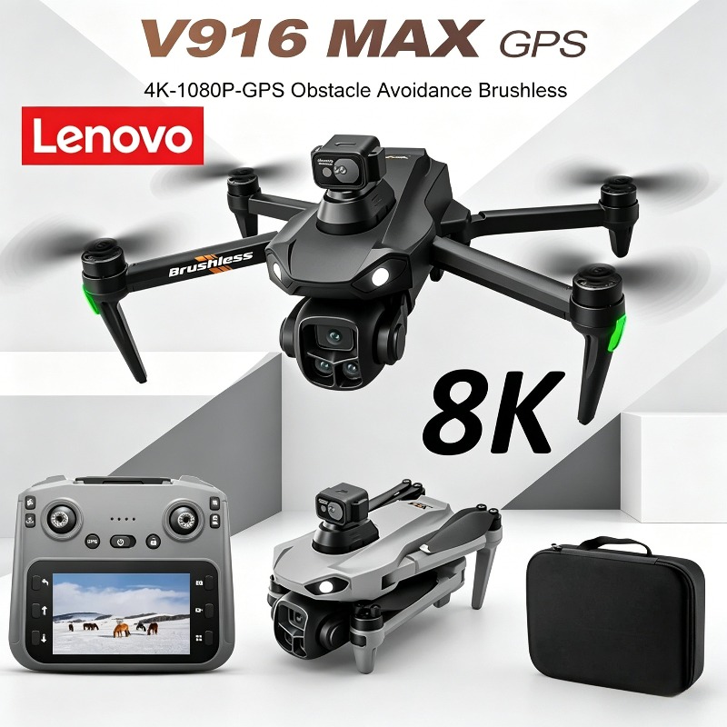 레노버 V916MAX 프로페셔널 8K 드론 HD 듀얼  - Drone Surveying 리뷰 및 가격