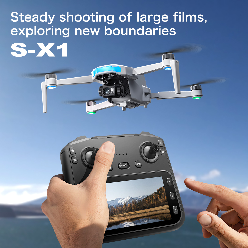 오리지널 S-X1 GPS 접이식 RC 쿼드콥터 8K 카 - Drone Mapping 리뷰 및 가격