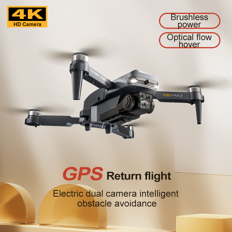 K811MAX 쿼드콥터 드론: 브러시리스, GPS, 자 - Drone Mapping 리뷰 및 가격