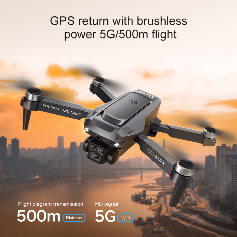 K811MAX 쿼드콥터 드론: 브러시리스, GPS, 자 - Drone Mapping 리뷰 및 가격