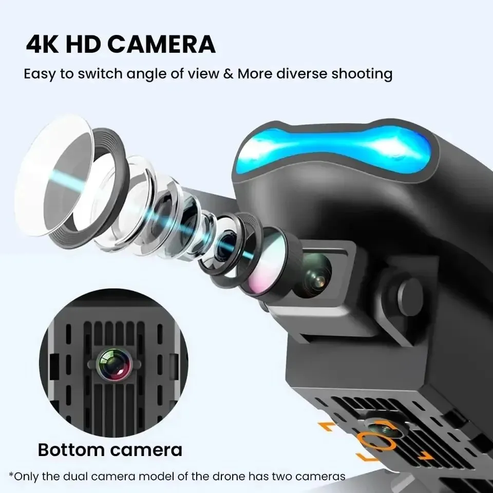 전문가용 접이식 미니 드론, E99 HD 4k 카메라, - Drone Surveying 리뷰 및 가격