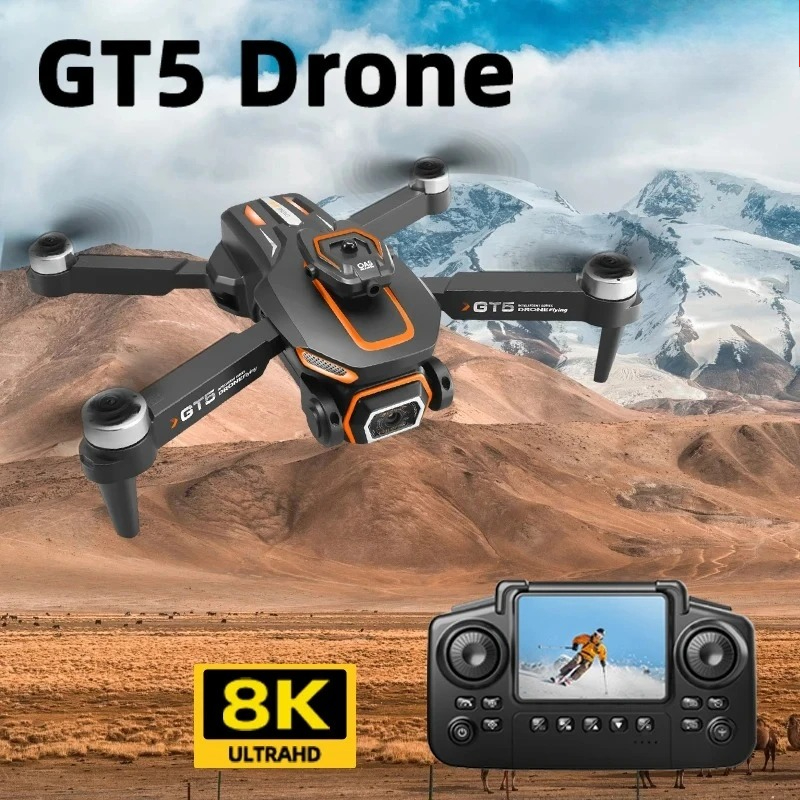 오리지널 GT5 미니 드론 4K 프로페셔널 8K HD  - Drone Surveying 리뷰 및 가격